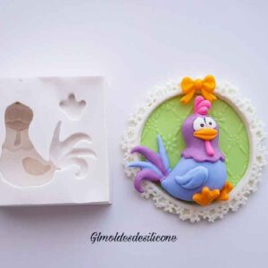 Galinha Pintadinha Galo 6cm