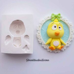 Galinha Pintadinha Pintinho 6cm