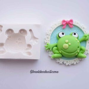 Galinha Pintadinha Sapo 6cm