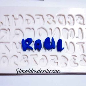 Letra Raul 1cm
