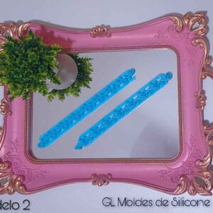 Marcador azul com 2 (modelo 2)