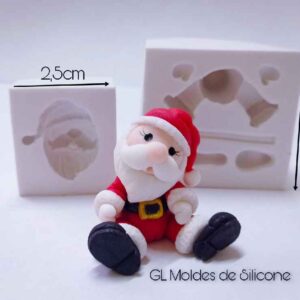 Natal papai Noel Mini corpo inteiro