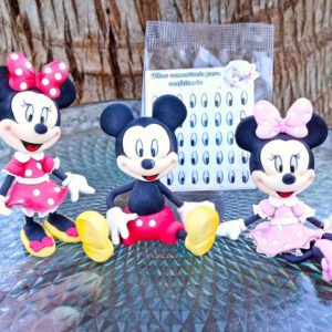 Olhos comestíveis Mickey e Minnie