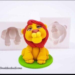 Rei Leão cabeça e corpo