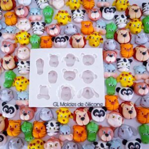 Safari mini cabecinhas