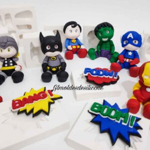 Super Heróis kit completo
