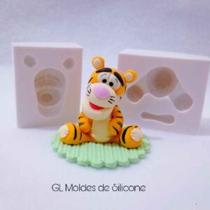 Ursinho Pooh Tigrão corpo e cabeça