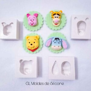 Ursinho Pooh kit cabeças