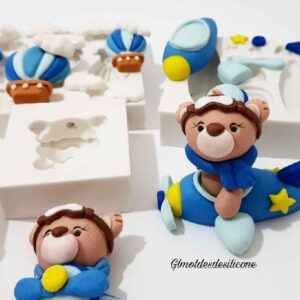 Urso Aviador kit completo