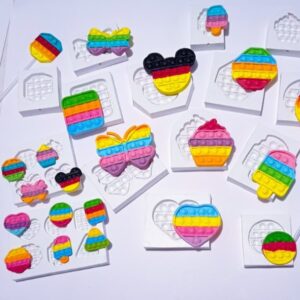 Brinquedo Fidget Toys Placa kit completo G