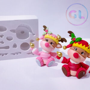 Natal Rena fofa corpo inteiro