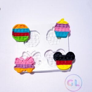 Brinquedo Fidget Toys Placa 4