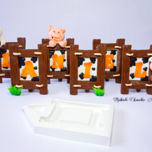 Fazendinha Cerca Porta retrato