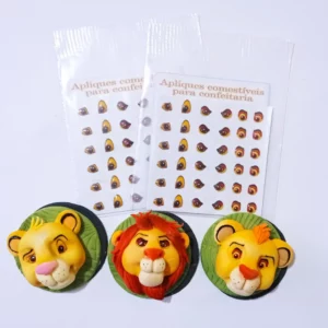 Olhos comestíveis Mod Rei Leão 1