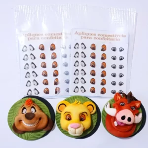 Olhos comestíveis Rei Leão Mod 2