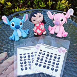Olhos comestíveis Lilo e Stitch