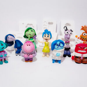 Kit Completo Coleção Divertidamente 2 com 9 personagens