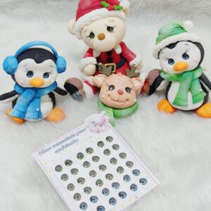 Olhos comestíveis Modelo 28 Colorido