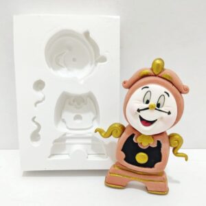 Relógio Bela e a Fera 3D