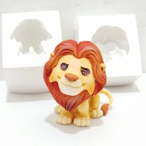 Cabeça e corpo Mufasa Rei Leão