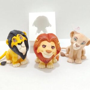 Corpo Rei Leão Mufasa Scar  Simba e Nala