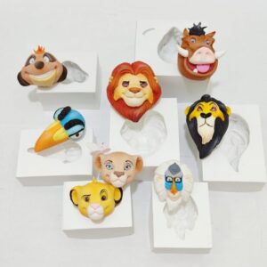 Cabeça Nala e Simba