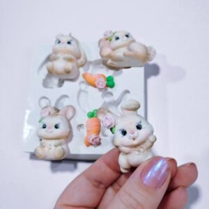 Mini coelhinhos Cut Kit