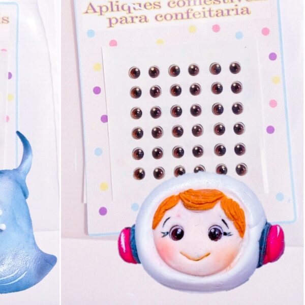 Olhos de gelatina 17P