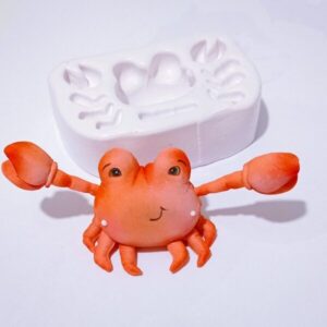 Fundo do mar fofo Caranguejo