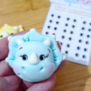 Olhos de gelatina 12 Azul