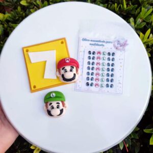 Olhos de gelatina Super Mario
