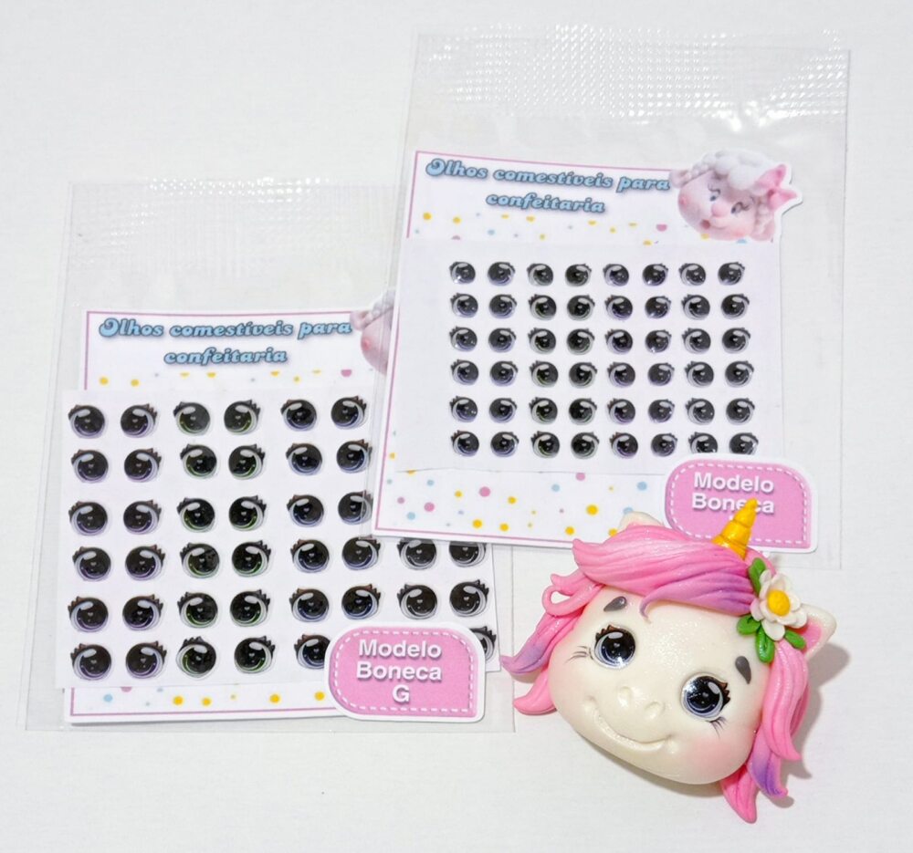 Olhos de gelatina Boneca G