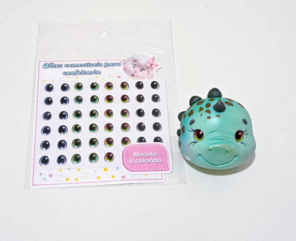 Olhos de gelatina 6 Colorido
