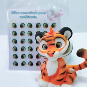 Olhos de gelatina Tigre