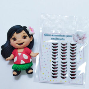 Olhos de gelatina boca Lilo