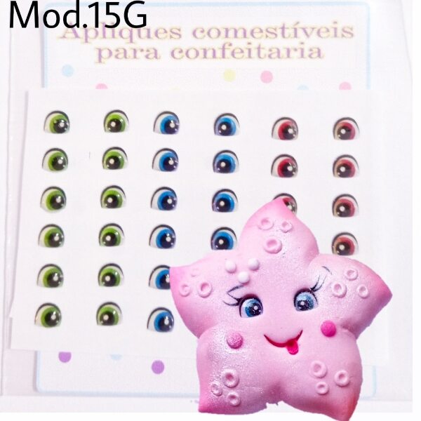 Olhos de gelatina 15G