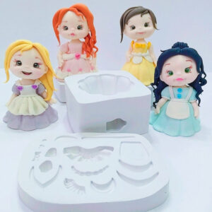 Kit Vestido saias e acessórios