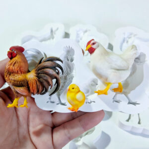 Fazendinha Realista kit Galinha