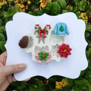 Moldes apliques Natalinos 3