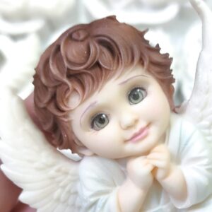 Olhos comestíveis de gelatina Anjo Verde P