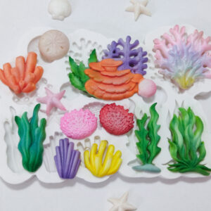 Molde Algas e corais