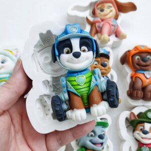 Olhos comestíveis de gelatina Patrulha canina G