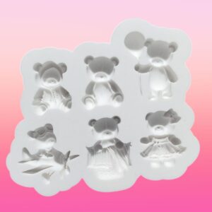 Moldes Apliques Ursinhos kit