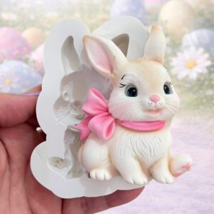 Coelha Baby lacinho rosa