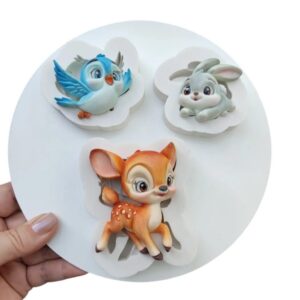 Kit Animais Branca de Neve Cut