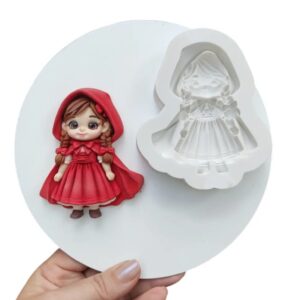 Chapeuzinho vermelho em pé