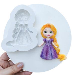 Princesa Rapunzel 9cm