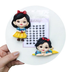 Olhos de gelatina Princesa 5 Marrom