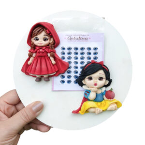 Olhos de gelatina Princesa 5 Azul escuro