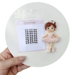 Olhos de gelatina fofurinha P Marrom